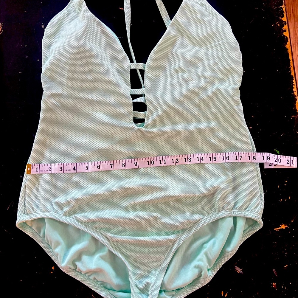 One piece swimsuit. . Worn once.